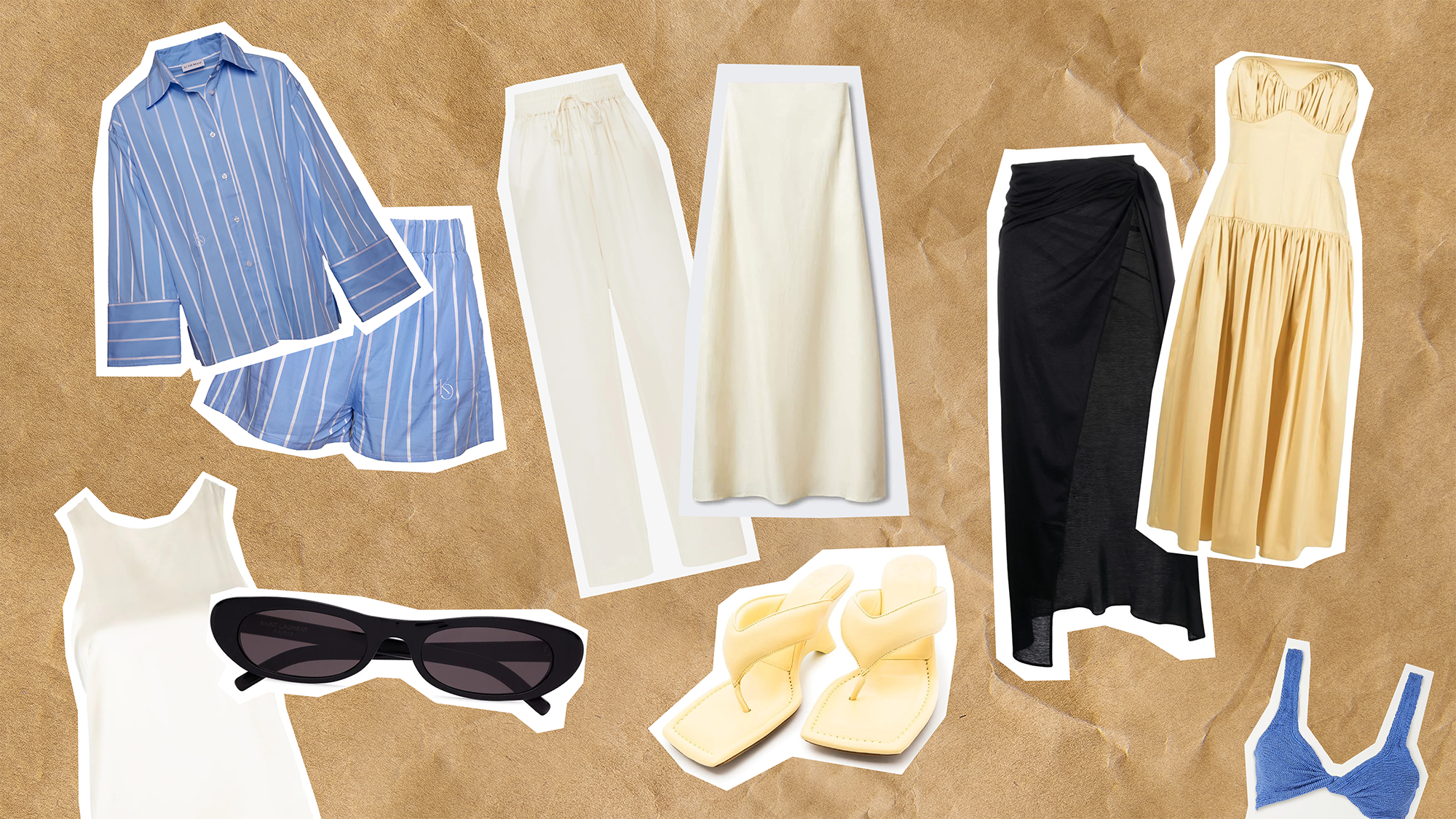 how to be a minimalist when making a summer bag?