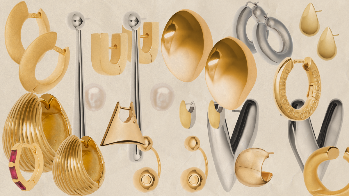 Pendientes para tu cuestionario de forma de rostro - guía de joyería CINCO