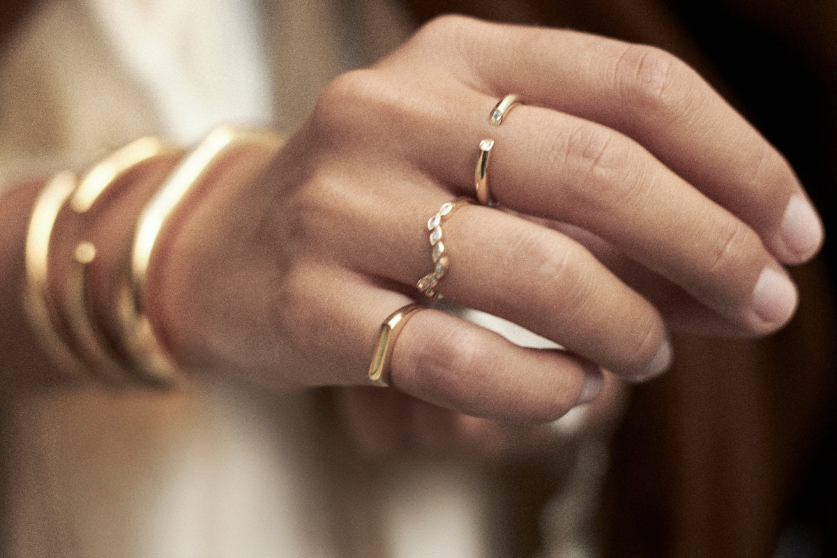 how to stack rings like a fashion insider