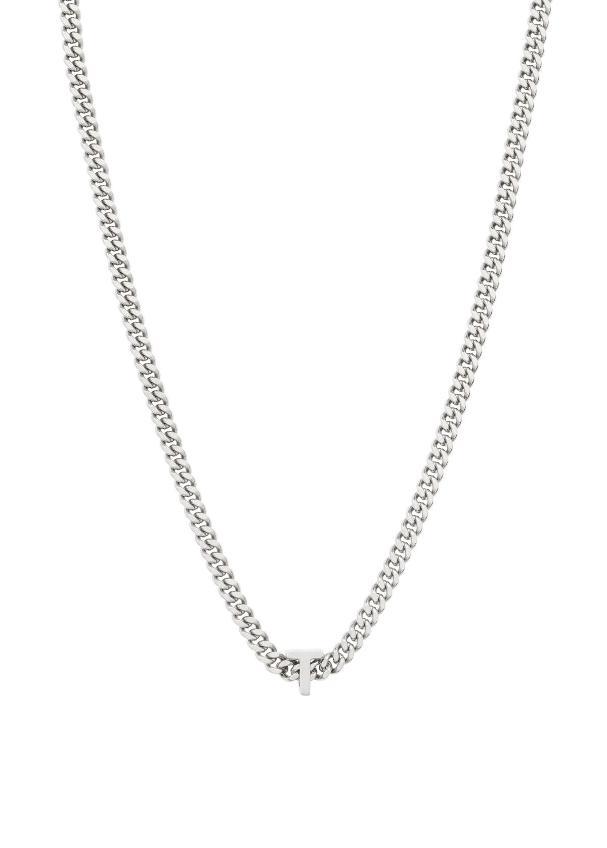 alphabet necklace with pendant T Necklaces