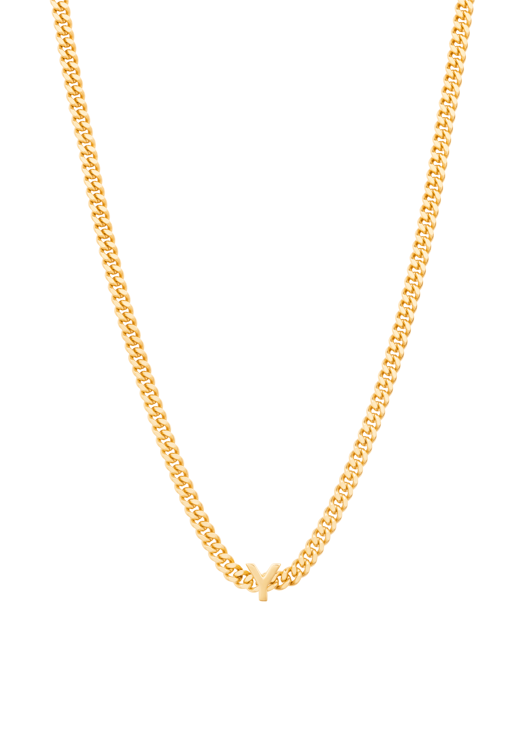 alphabet collar con colgante Y