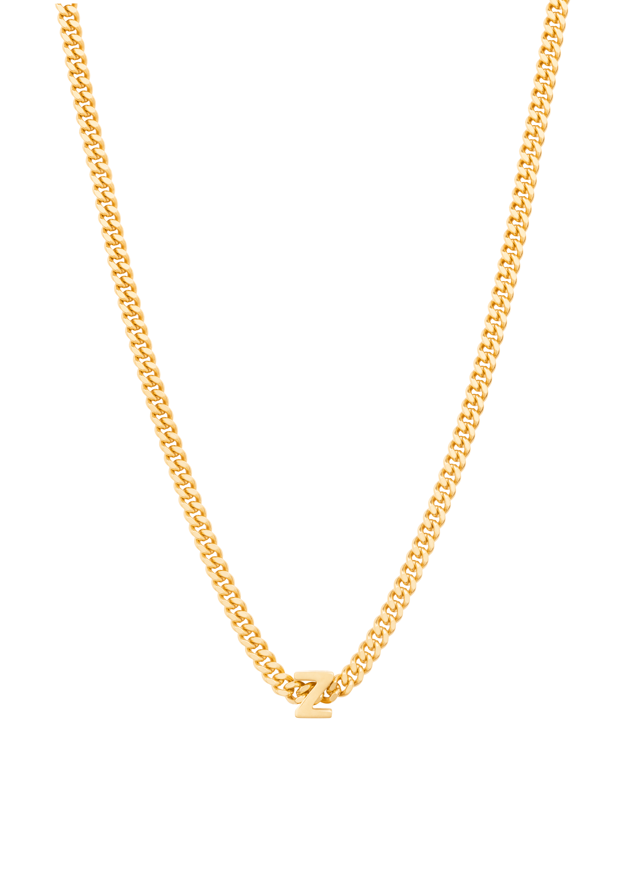 alphabet collar con colgante Z