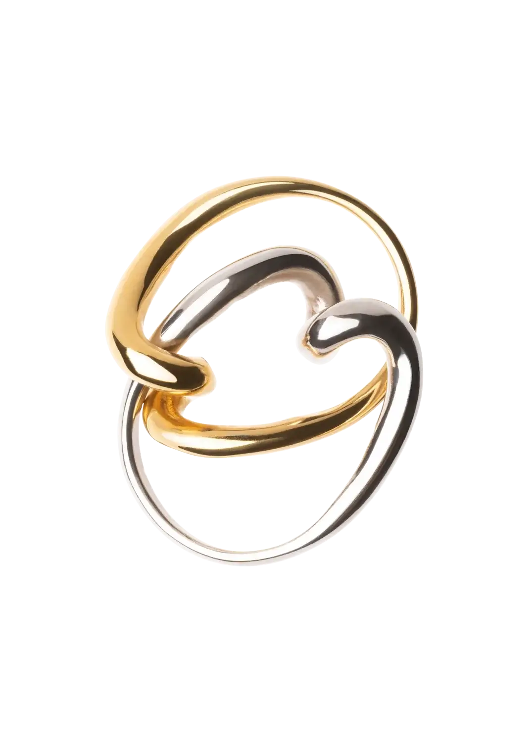anillo doble bicolor Anillos