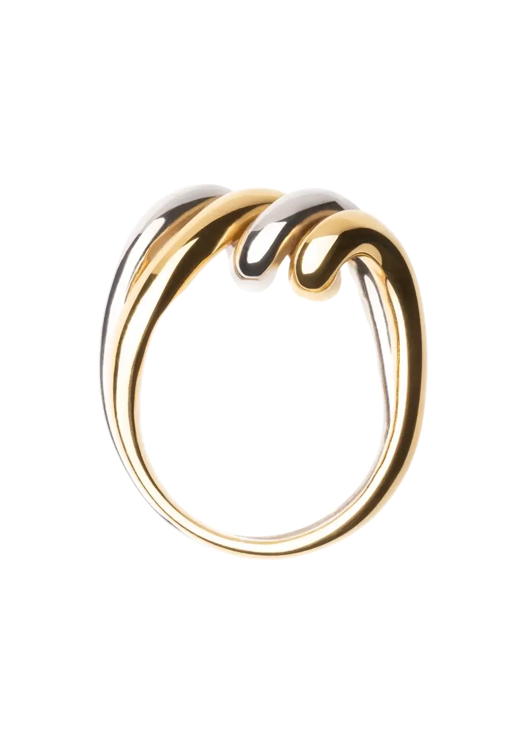 anillo doble bicolor Anillos