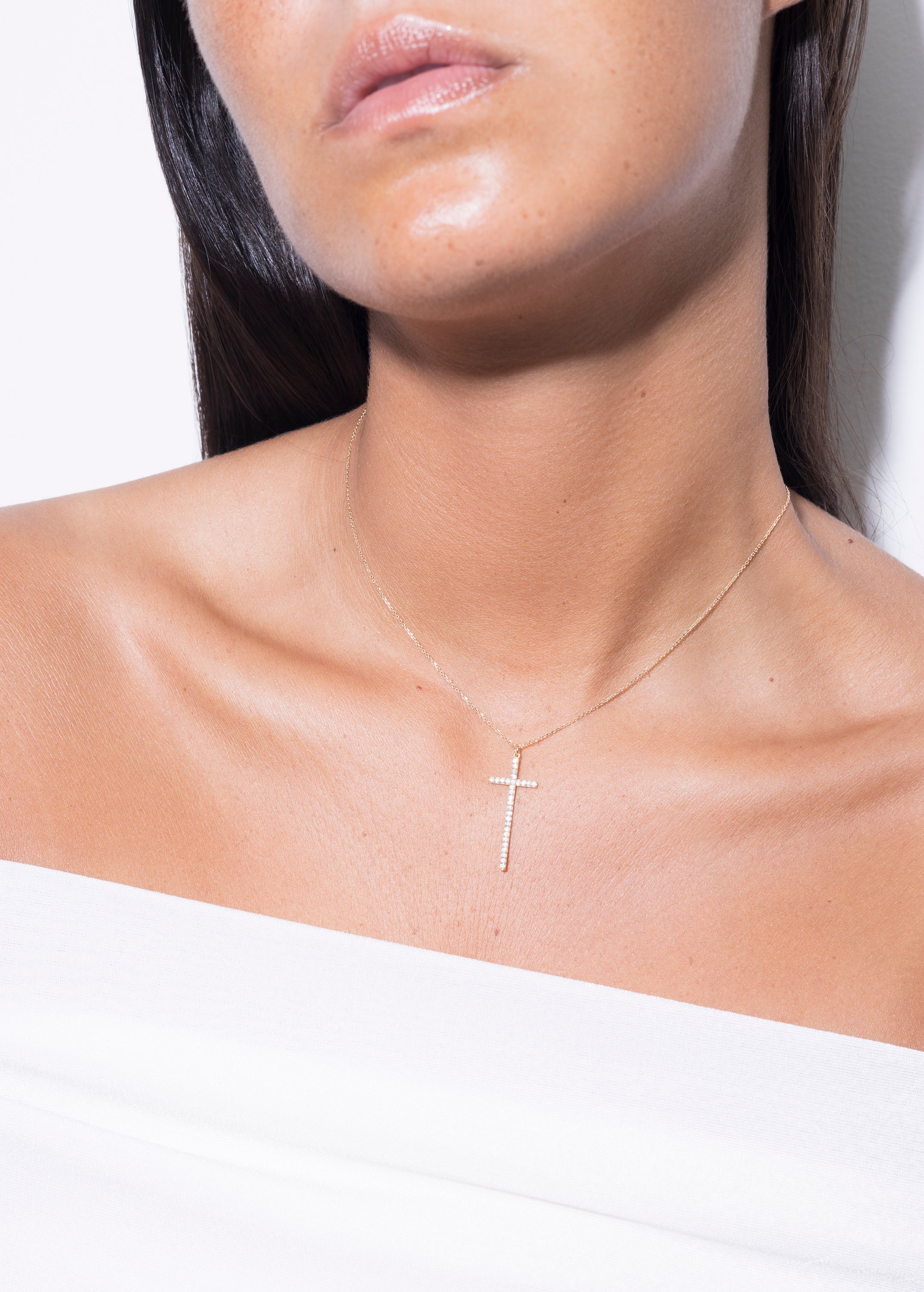 collar haze 18k diamante