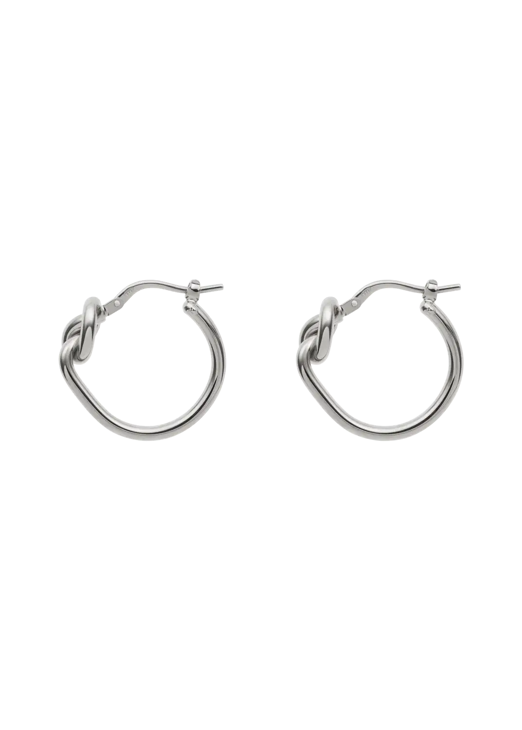 pendientes lucilla knot huggies