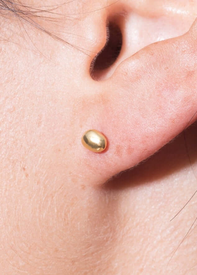 Pendientes de botón (no)esfera 18k Pendientes