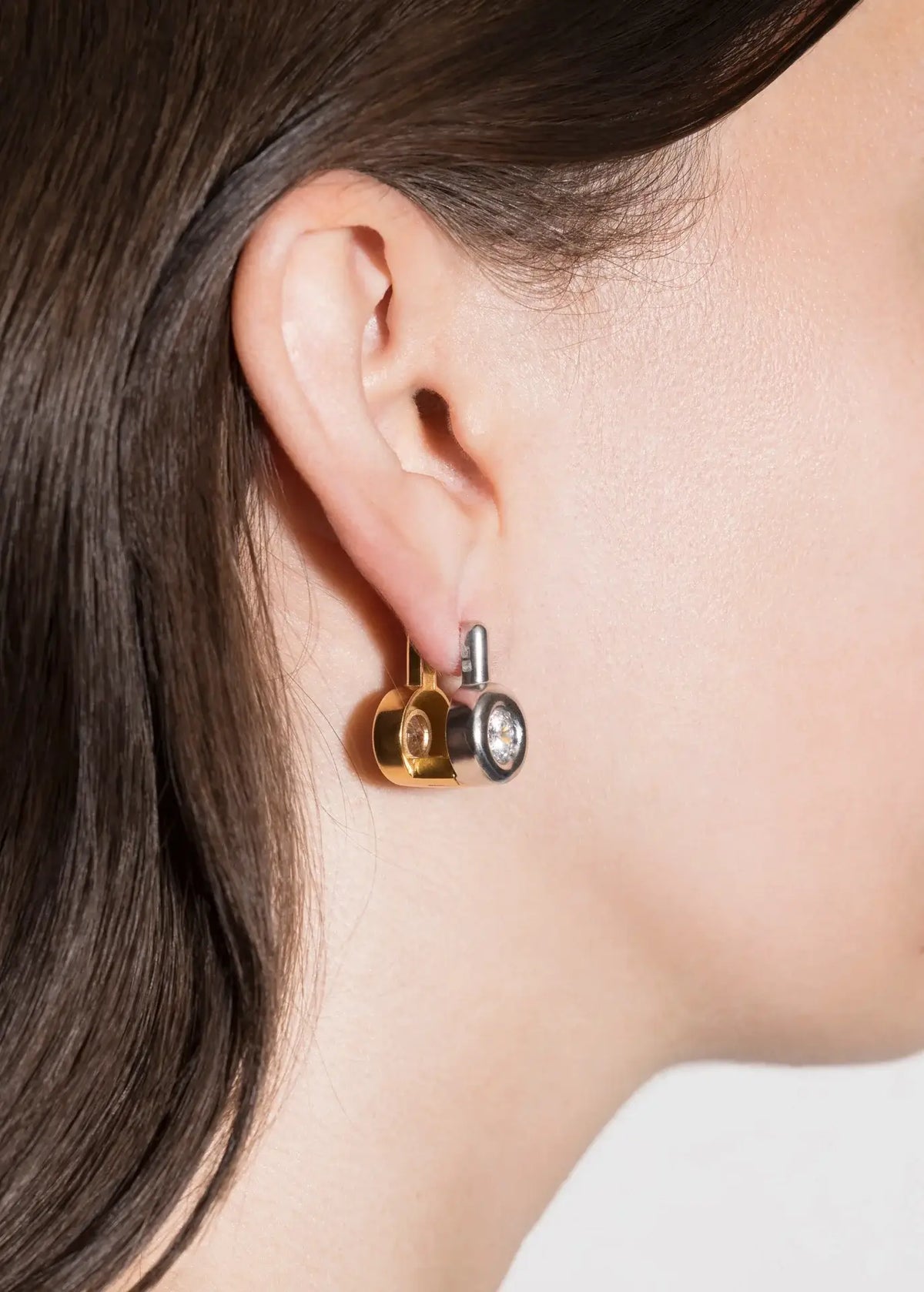 Stella Stone Huggies Earrings