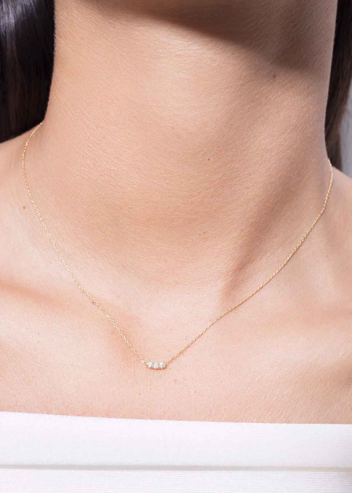 Tatjana 18k diamond necklaces