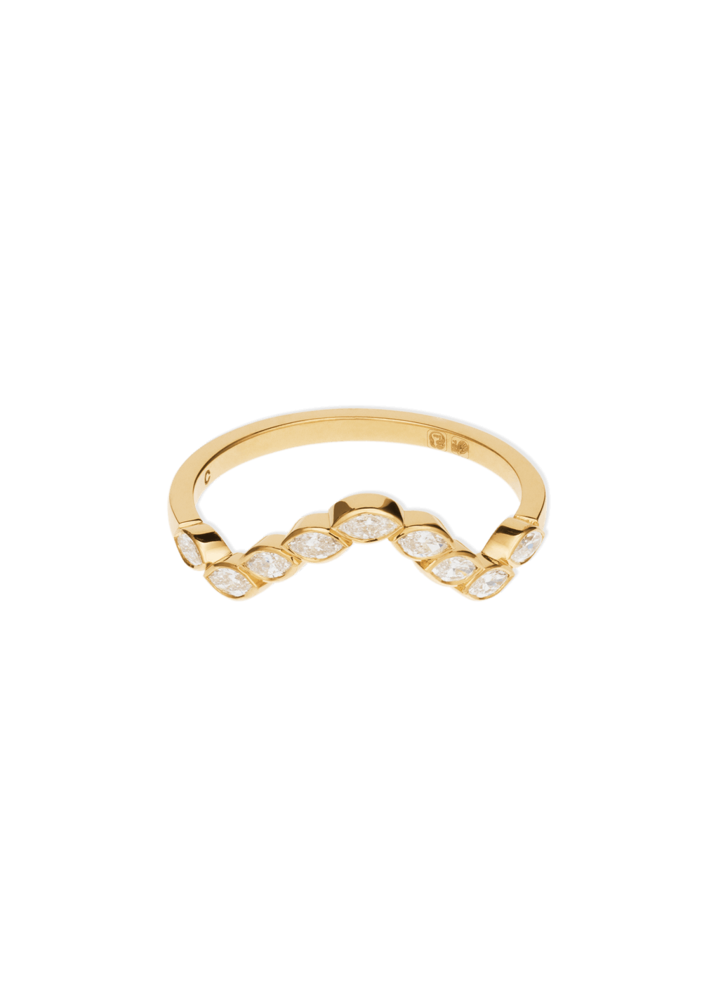 anillo teresa 18k diamante Anillos