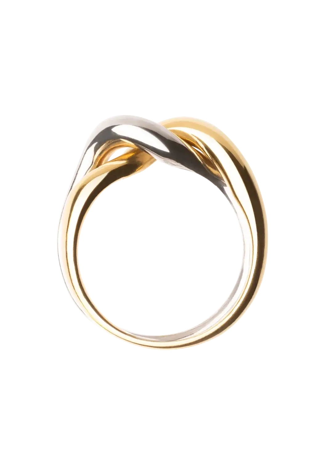 anillo doble tejido Anillos