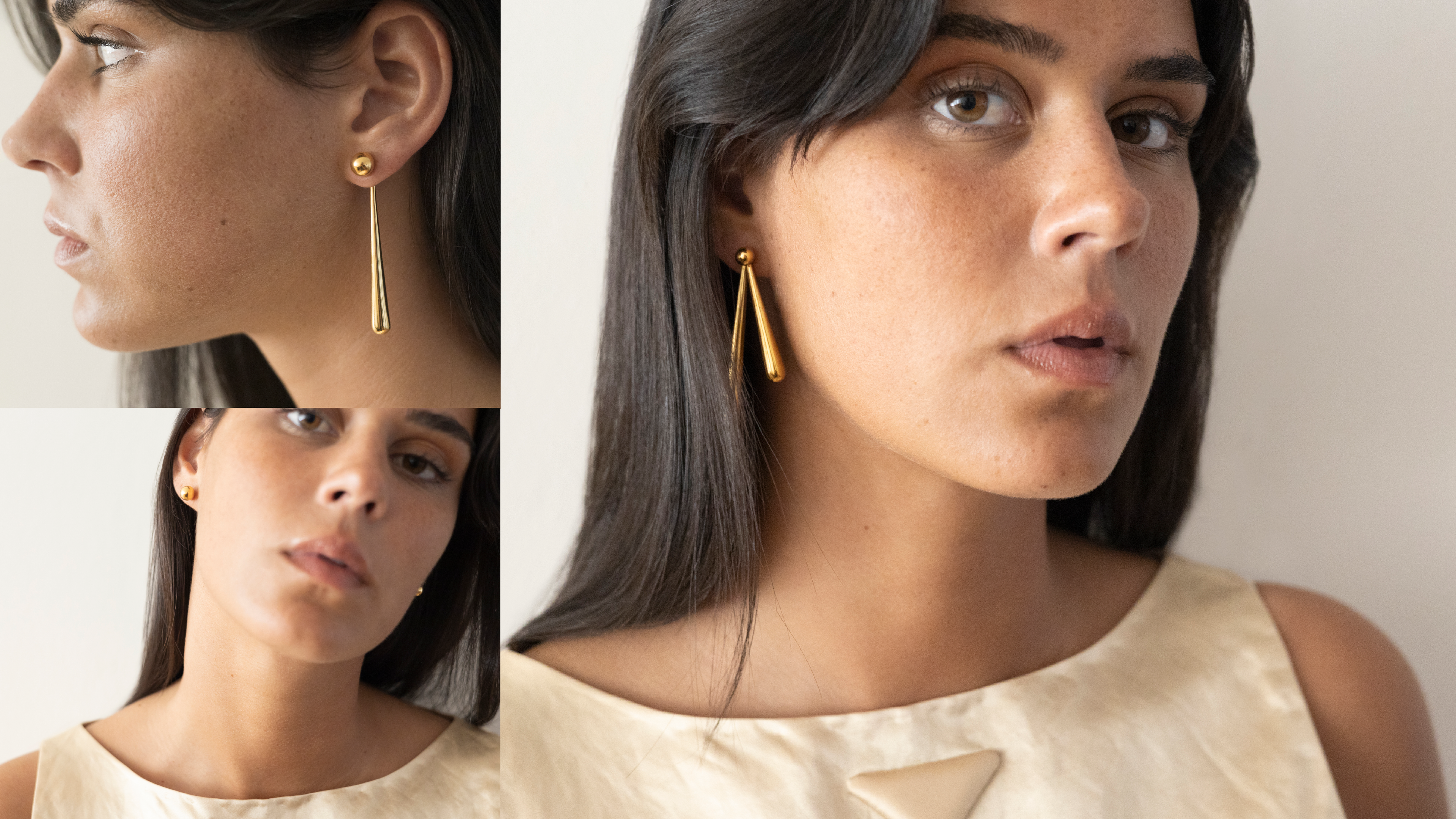 4 Ways to Style Drop Earrings: The Sade Collection