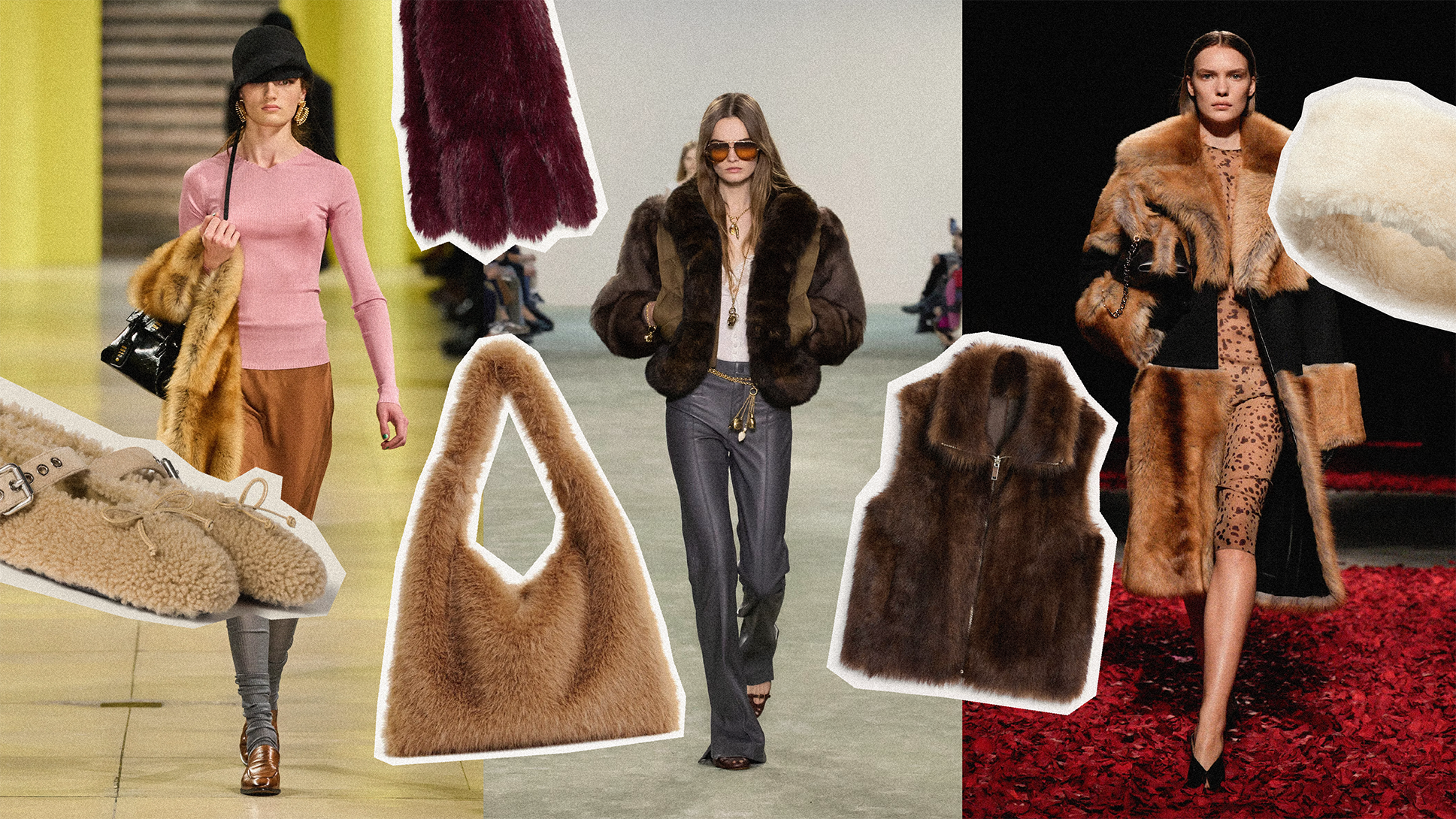 winter 2025/26’s furry statement: from head to toe, softness rules