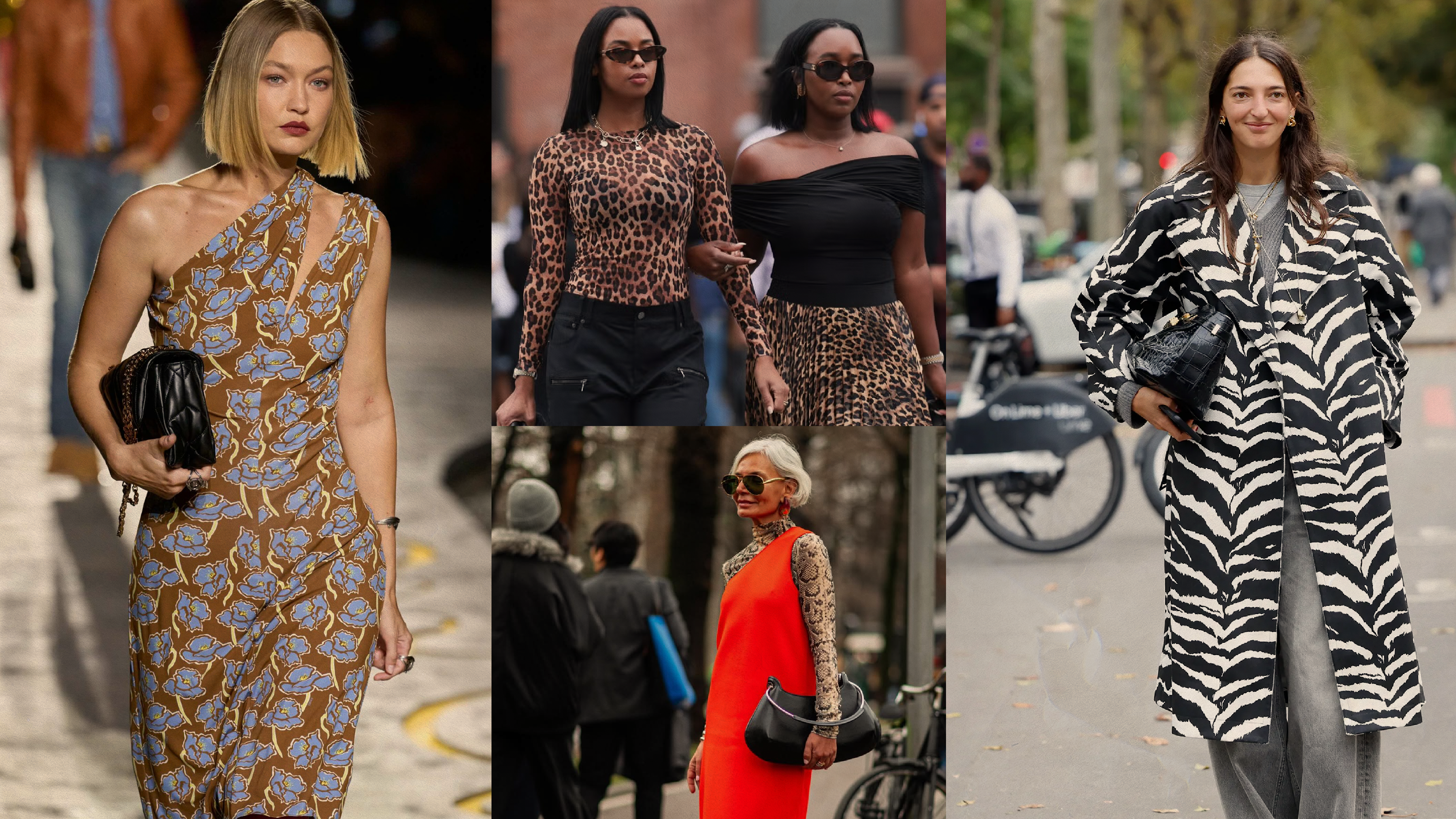 how to wear bold prints this season