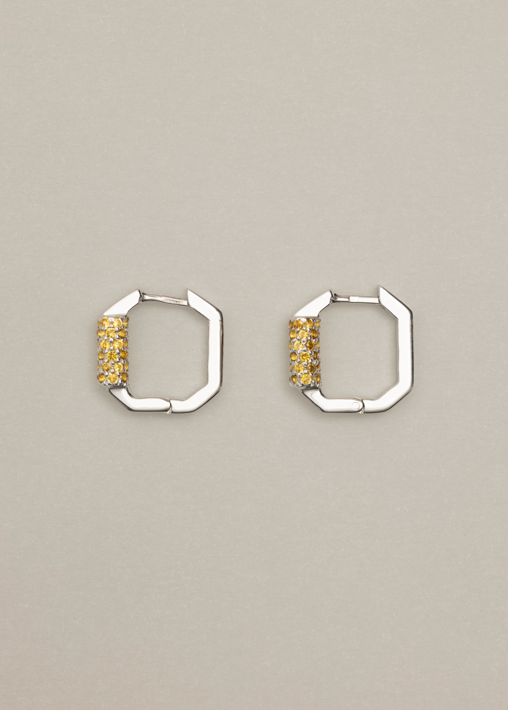 g earrings yellow small