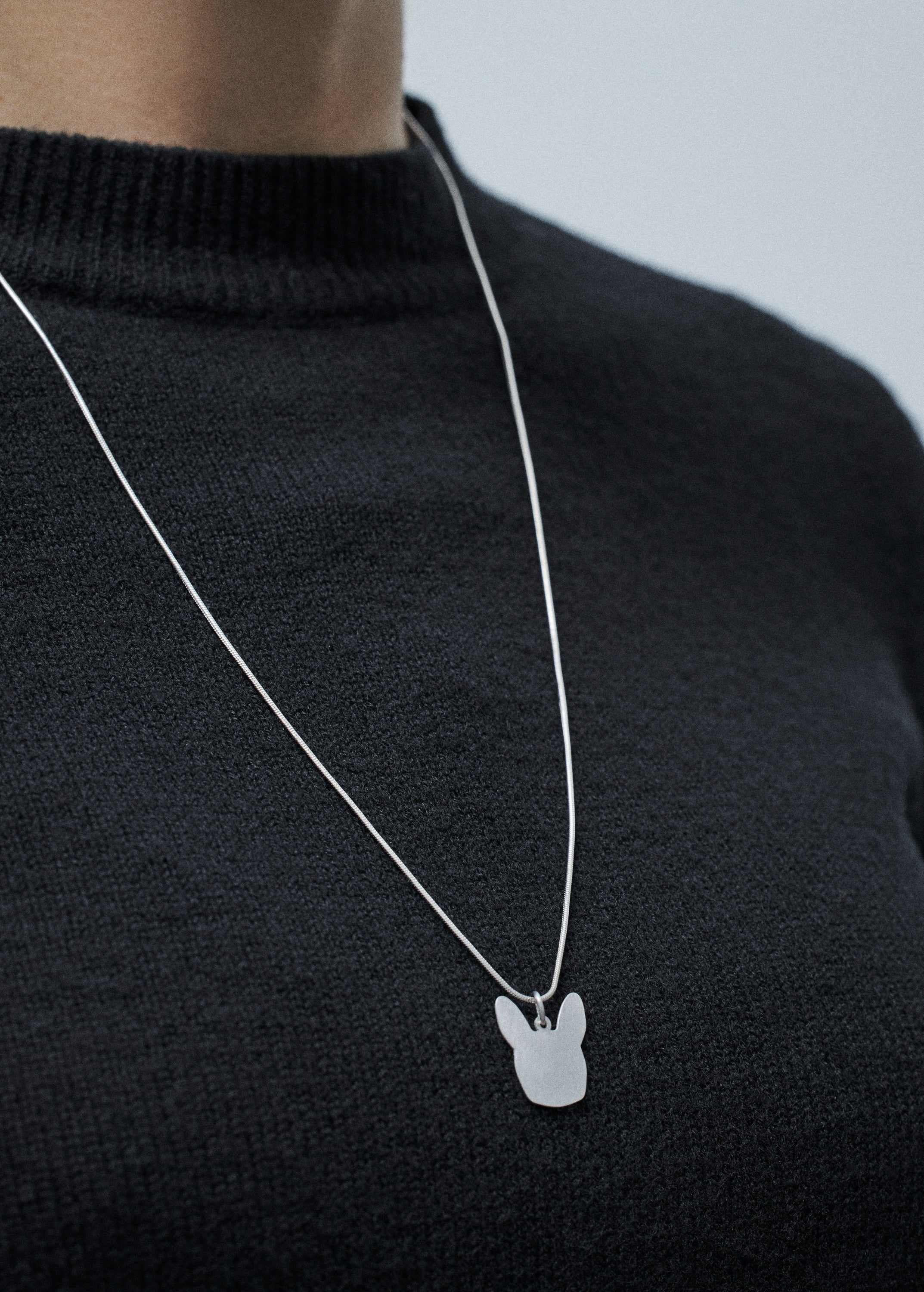 zaz necklace in silver