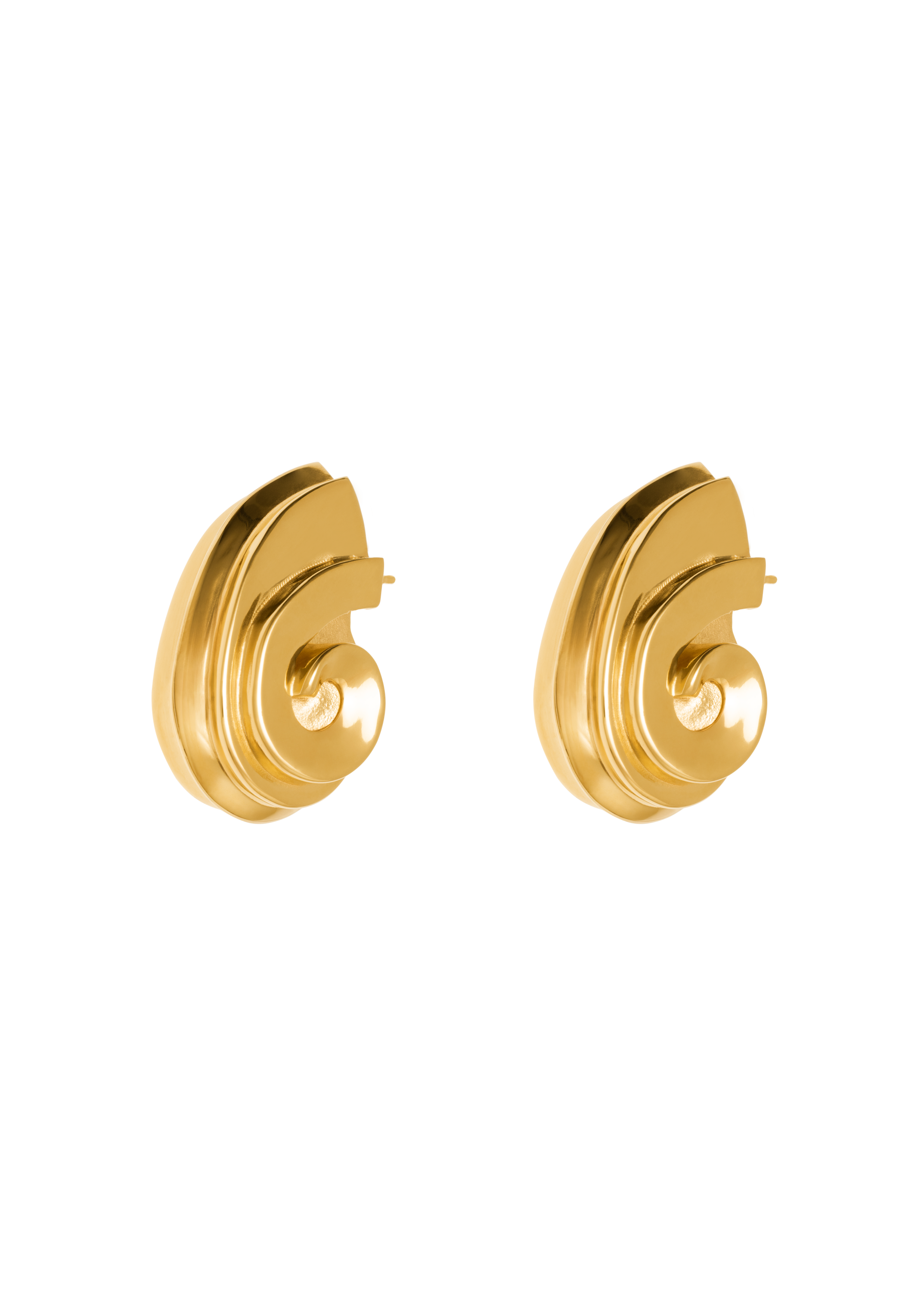 sia earrings in gold