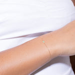 Chris bracelet gold emerald