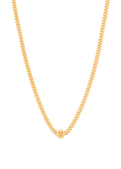 collar con colgante de alfabeto O Collares
