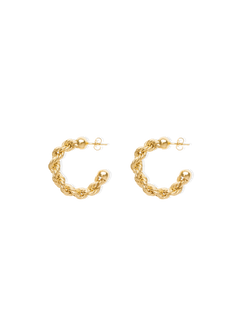 bia earrings in gold