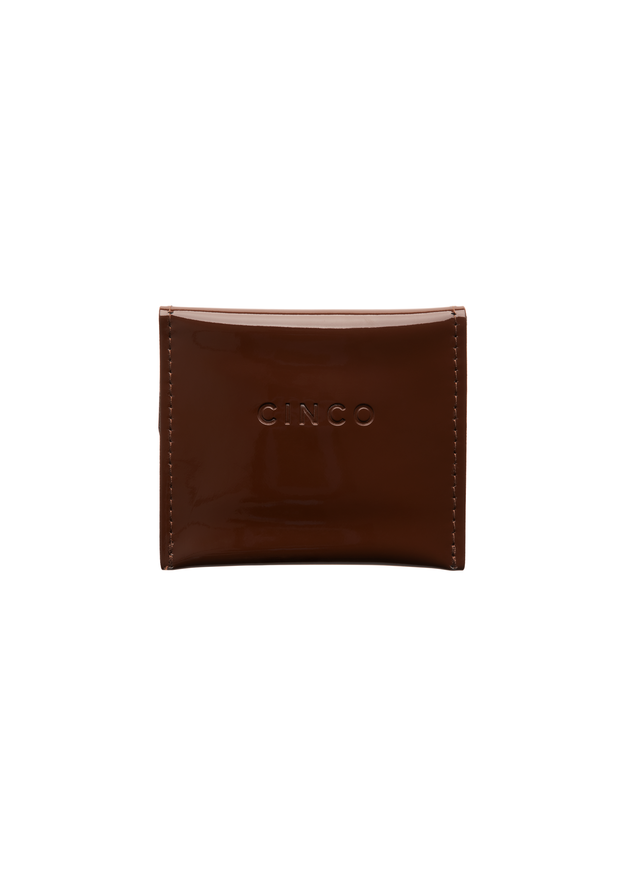 cinco pouch marrón cacao