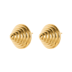 diana earrings in gold