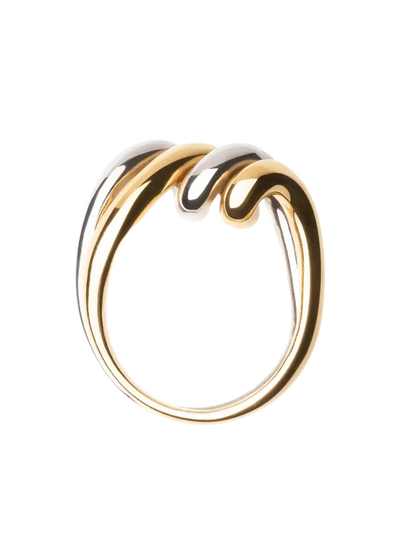anillo doble bicolor Anillos