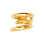 charli earcuff in gold