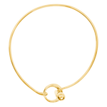 eli choker in gold