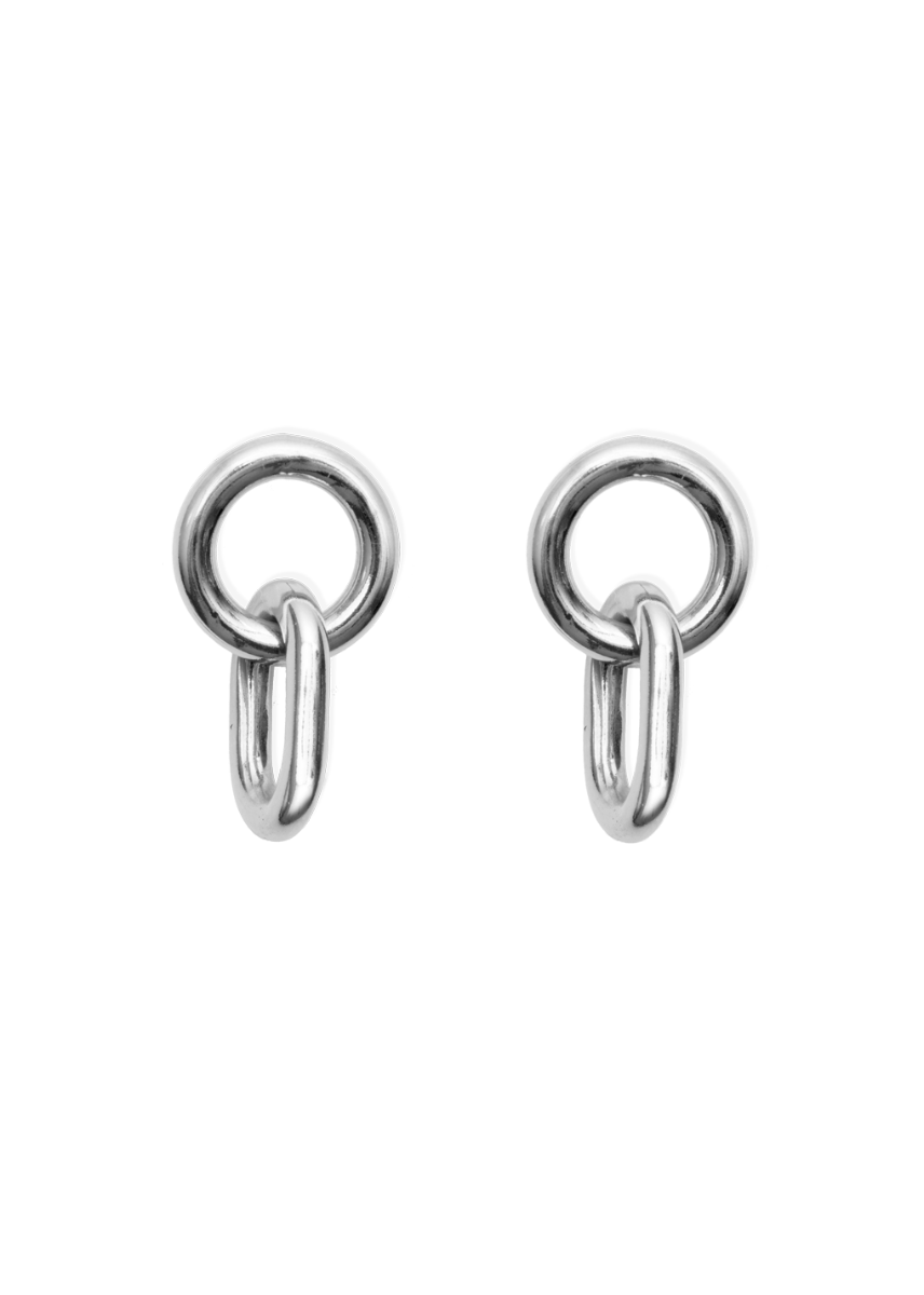 gilda earrings in silver