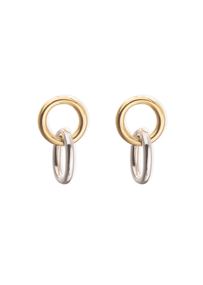 pendientes bicolor gilda Pendientes