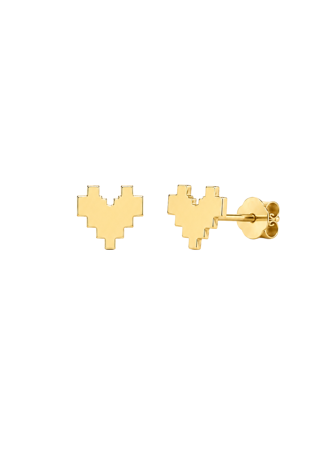 Pendientes Mini Corazón PIXEL