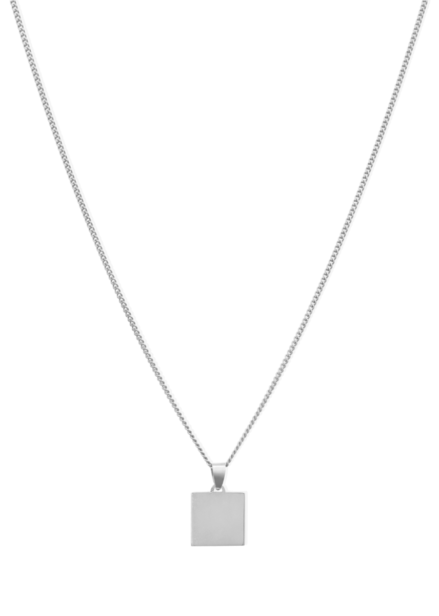 janelle necklace in silver