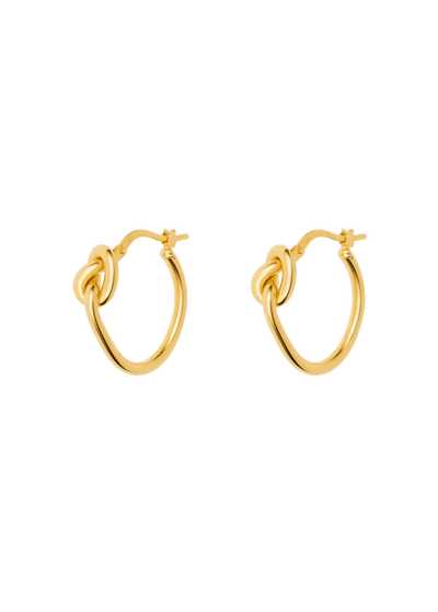 pendientes lucilla knot huggies