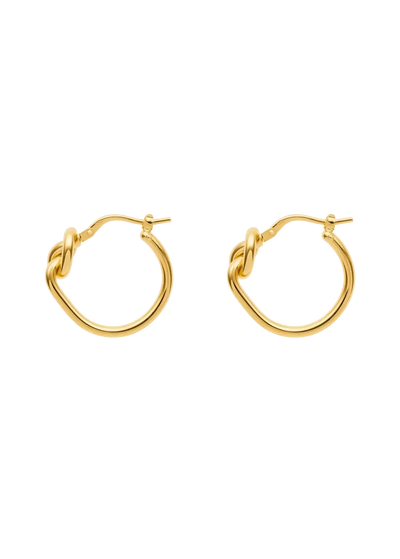 pendientes lucilla knot huggies