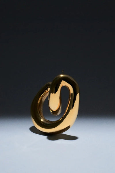 Pendientes Espiral Luna Pendientes