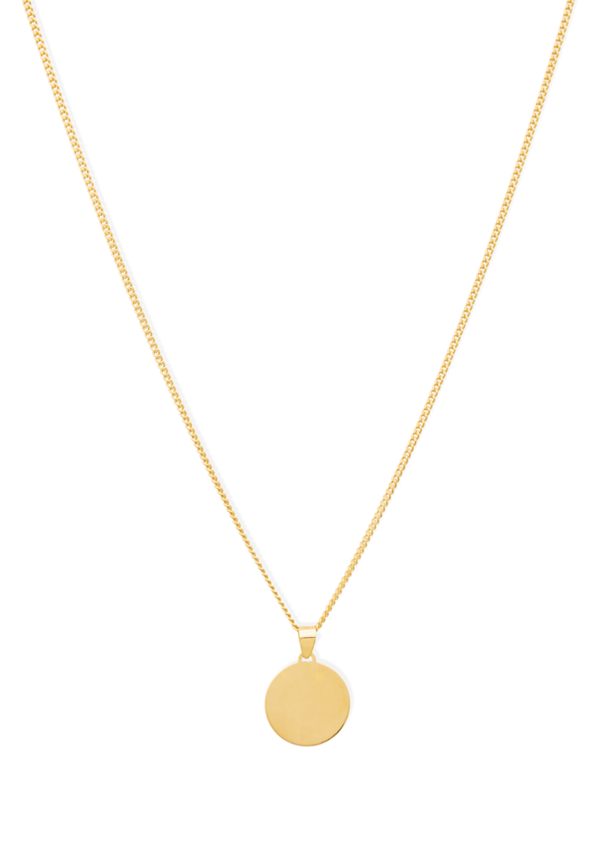 madeleine necklace in gold