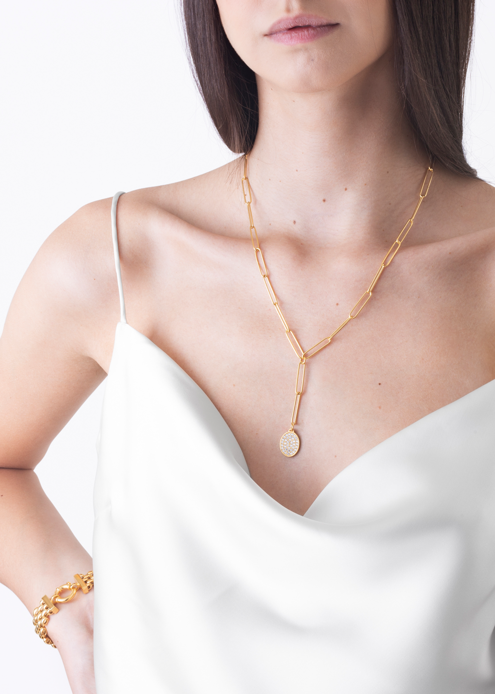 manu necklace white Necklaces