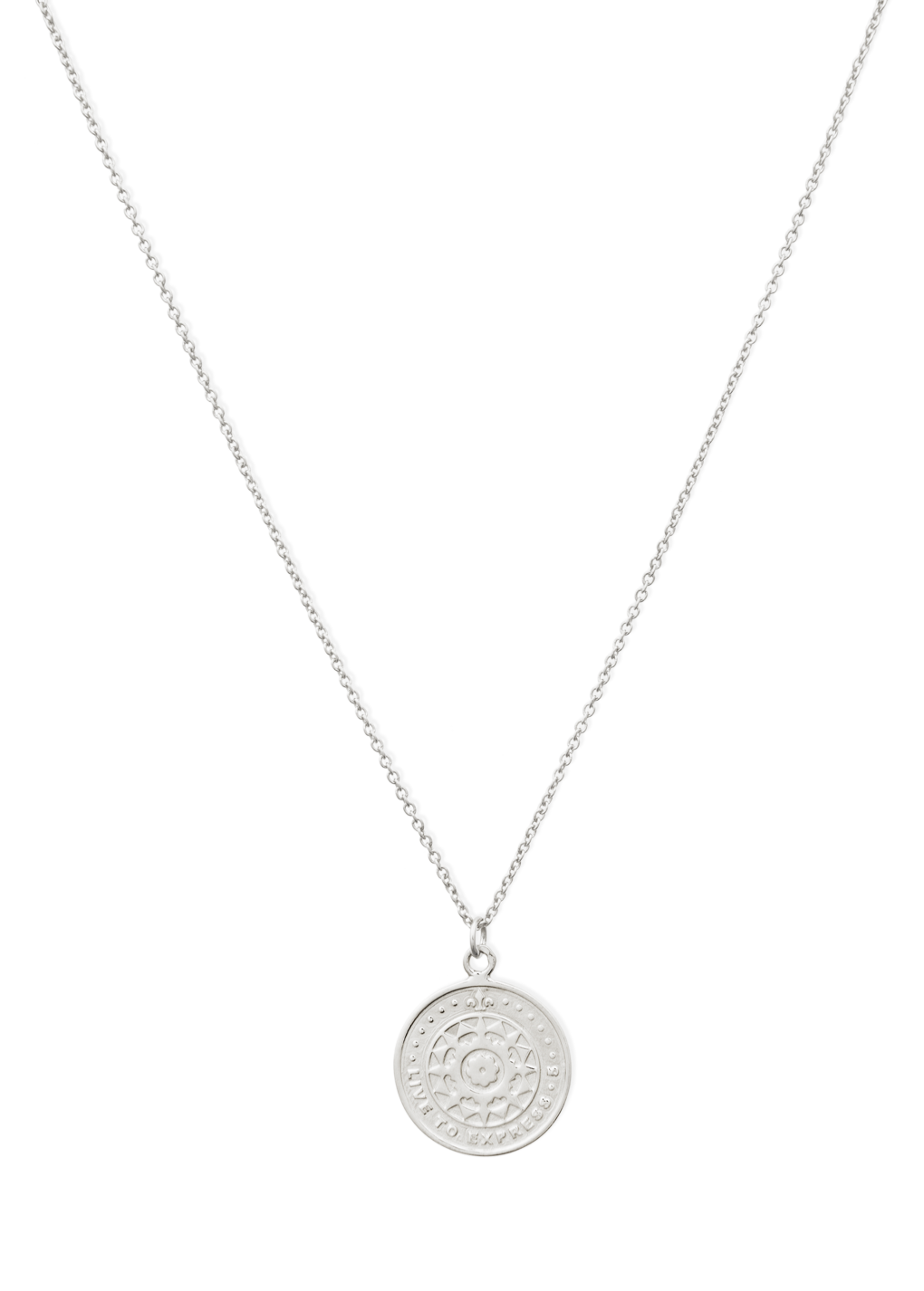 maria necklace in silver