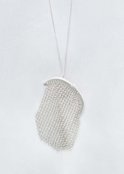 collar cartera de malla Collares