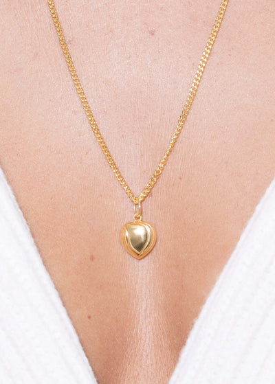 collar colgante pequeño coeur Collares