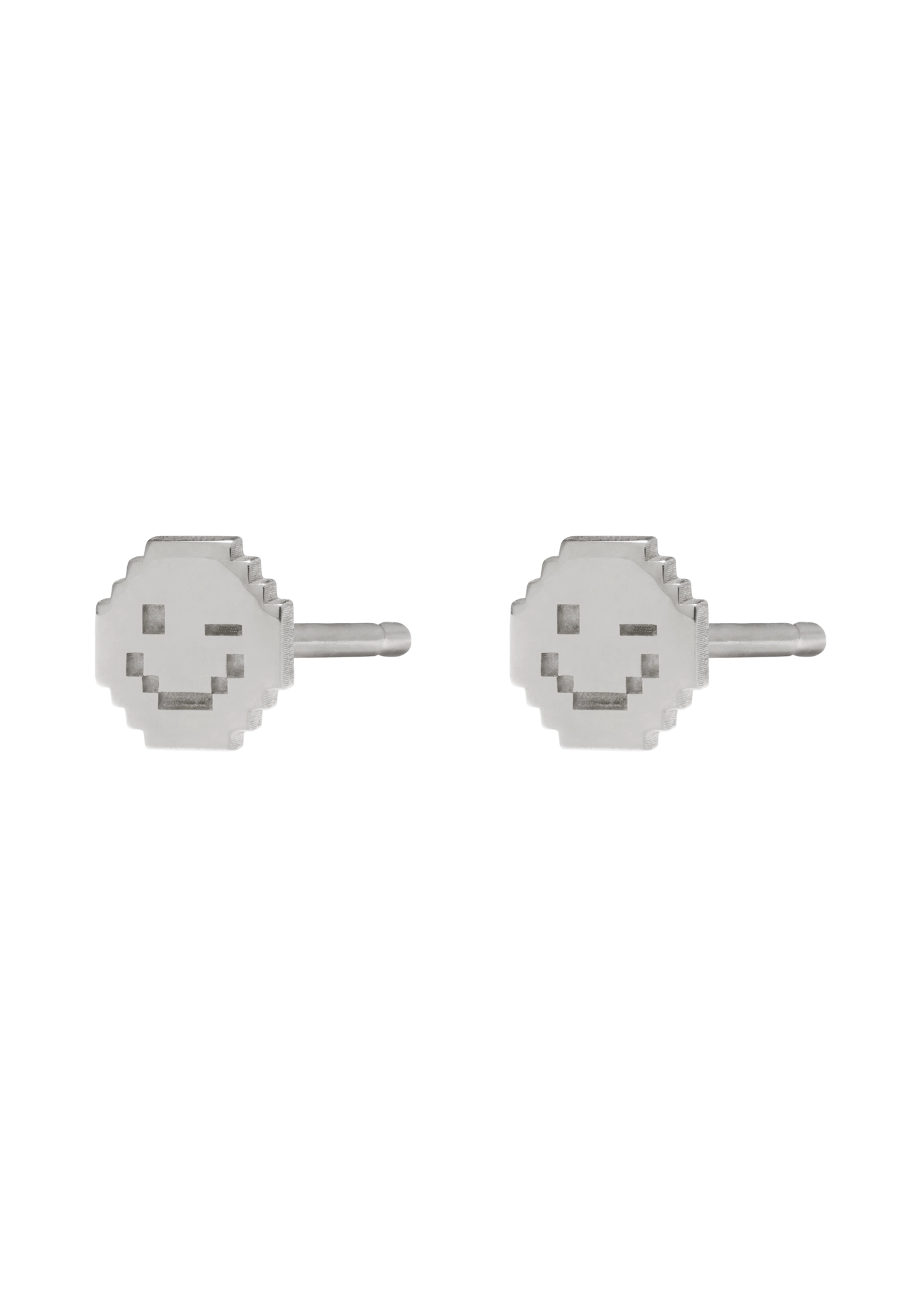 PIXEL Smile Wink Mini Earrings Earrings