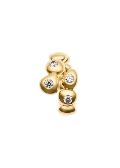 anillo de diamantes esfera imperfecta 18k Anillos