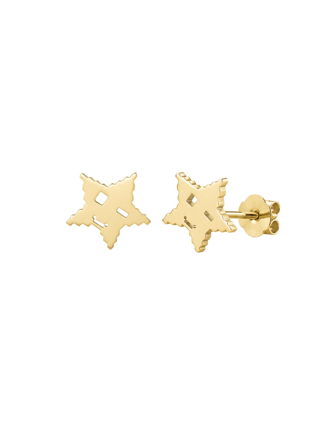 Pendientes Mini PIXEL Star Wink