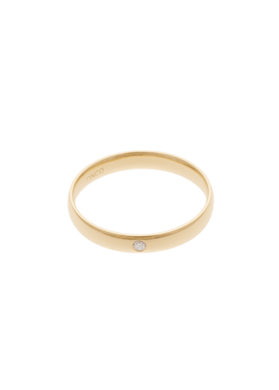 nosotros anillo de compromiso de 18k con diamante Anillos