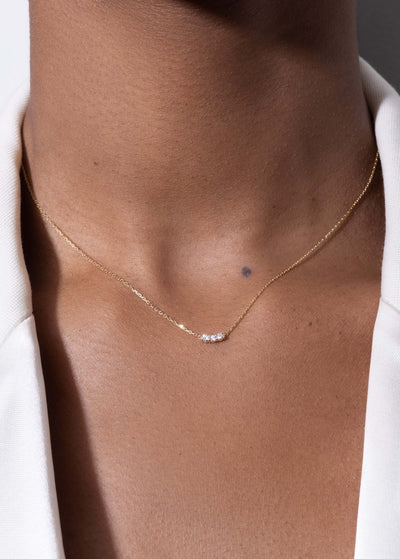 Tatjana 18k diamond necklaces