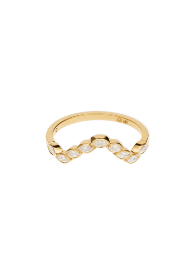 anillo teresa 18k diamante Anillos