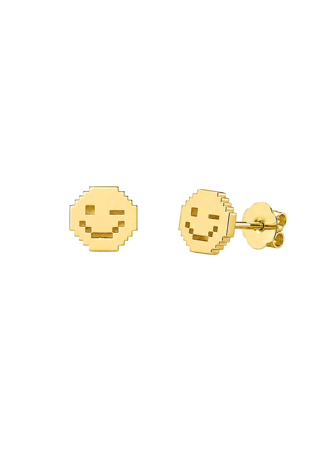 Pendientes Mini PIXEL Sonrisa Guiño