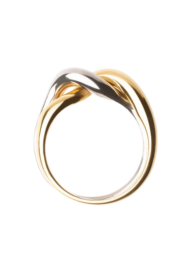 anillo doble tejido Anillos